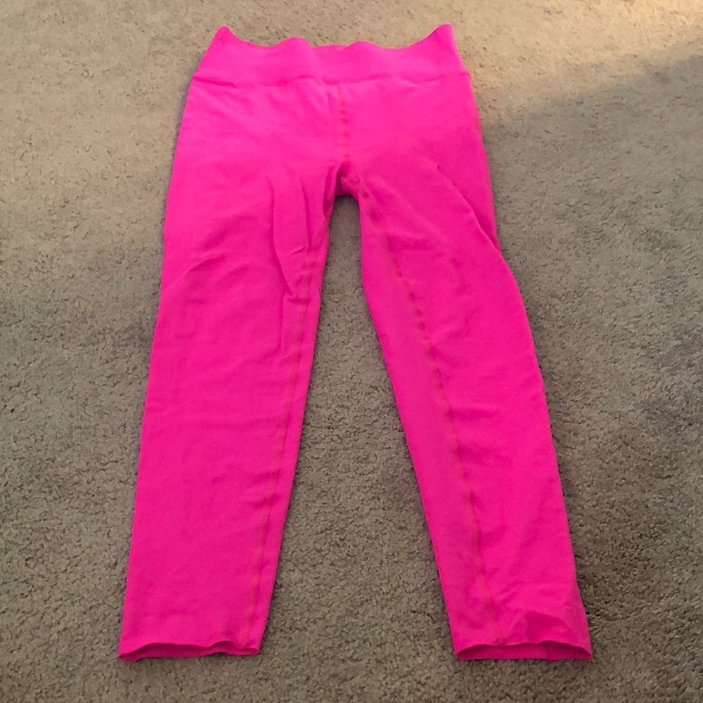 NWOT High-Waisted SculptKnit® Legging in Florescent Pink
